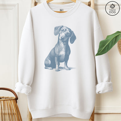 Dachshund Weenie Say What? Sweatshirt