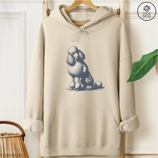 Poodle Say What? Hoodie