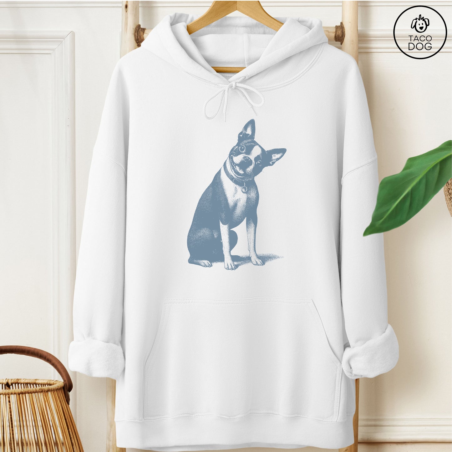 Boston Terrier Say What? Hoodie