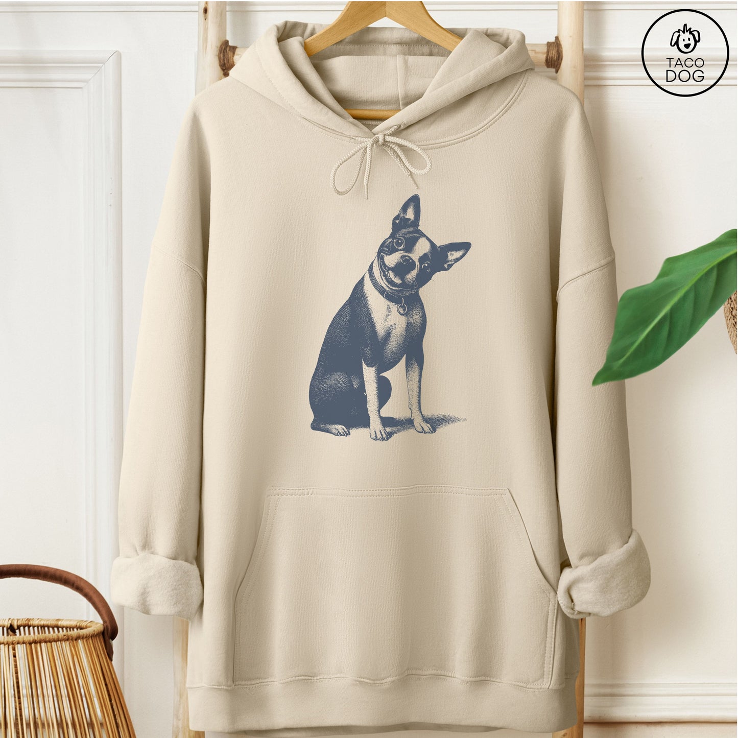 Boston Terrier Say What? Hoodie