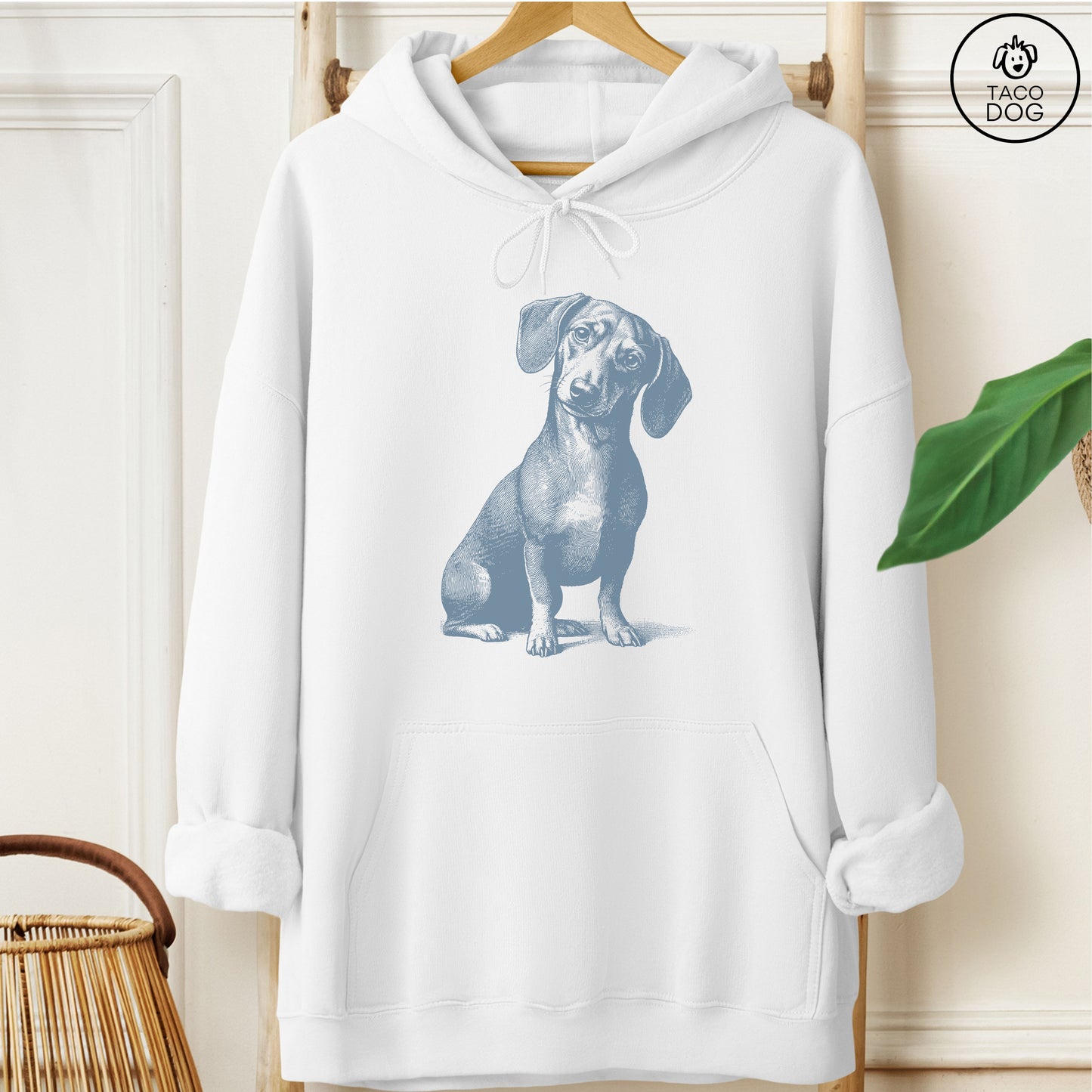 Dachshund Weenie Say What? Hoodie