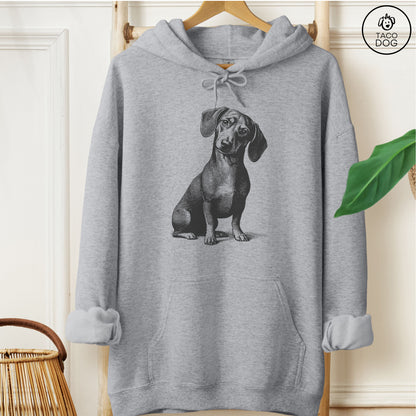 Dachshund Weenie Say What? Hoodie