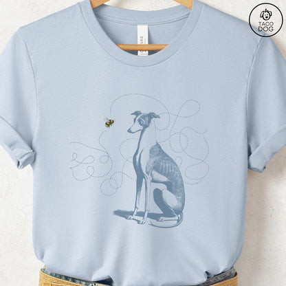 Italian Greyhound Whippet Iggy Bumble Bee T-Shirt
