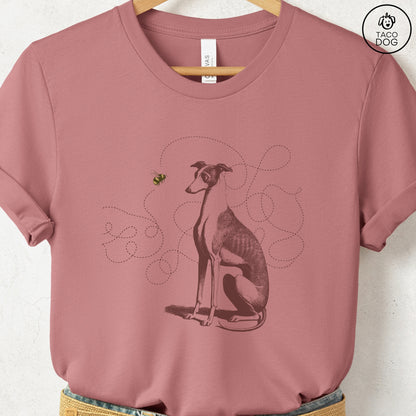 Italian Greyhound Whippet Iggy Bumble Bee T-Shirt