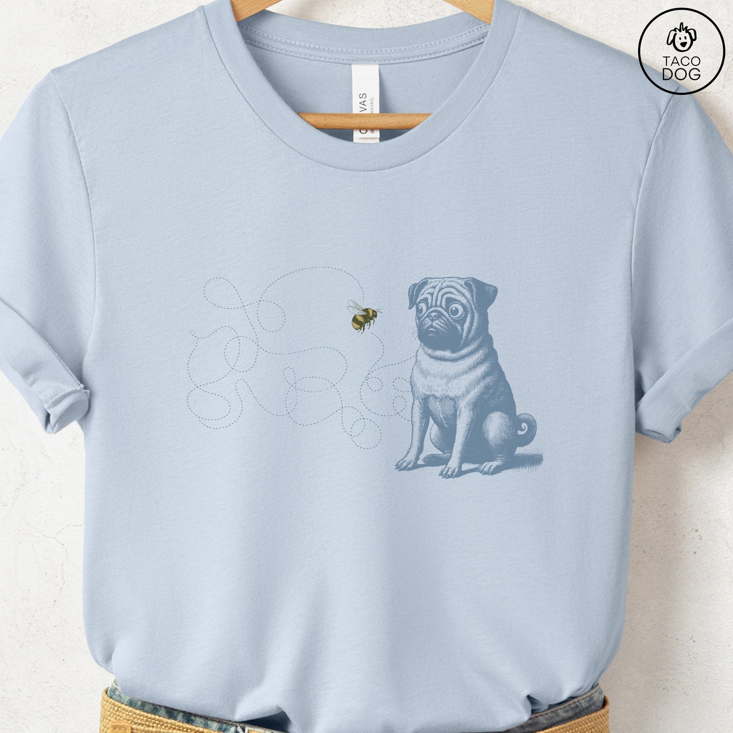 Pug Bumble Bee T-Shirt