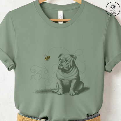 English Bulldog Bumble Bee T-Shirt
