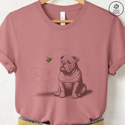 English Bulldog Bumble Bee T-Shirt