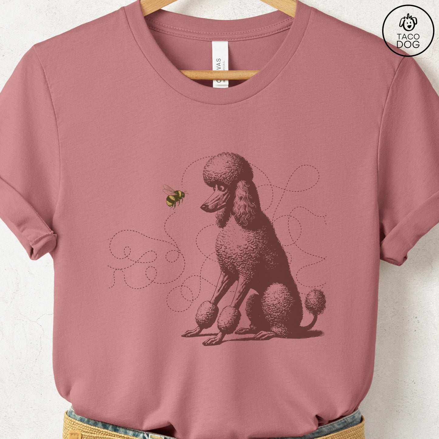Poodle Bumble Bee T-Shirt