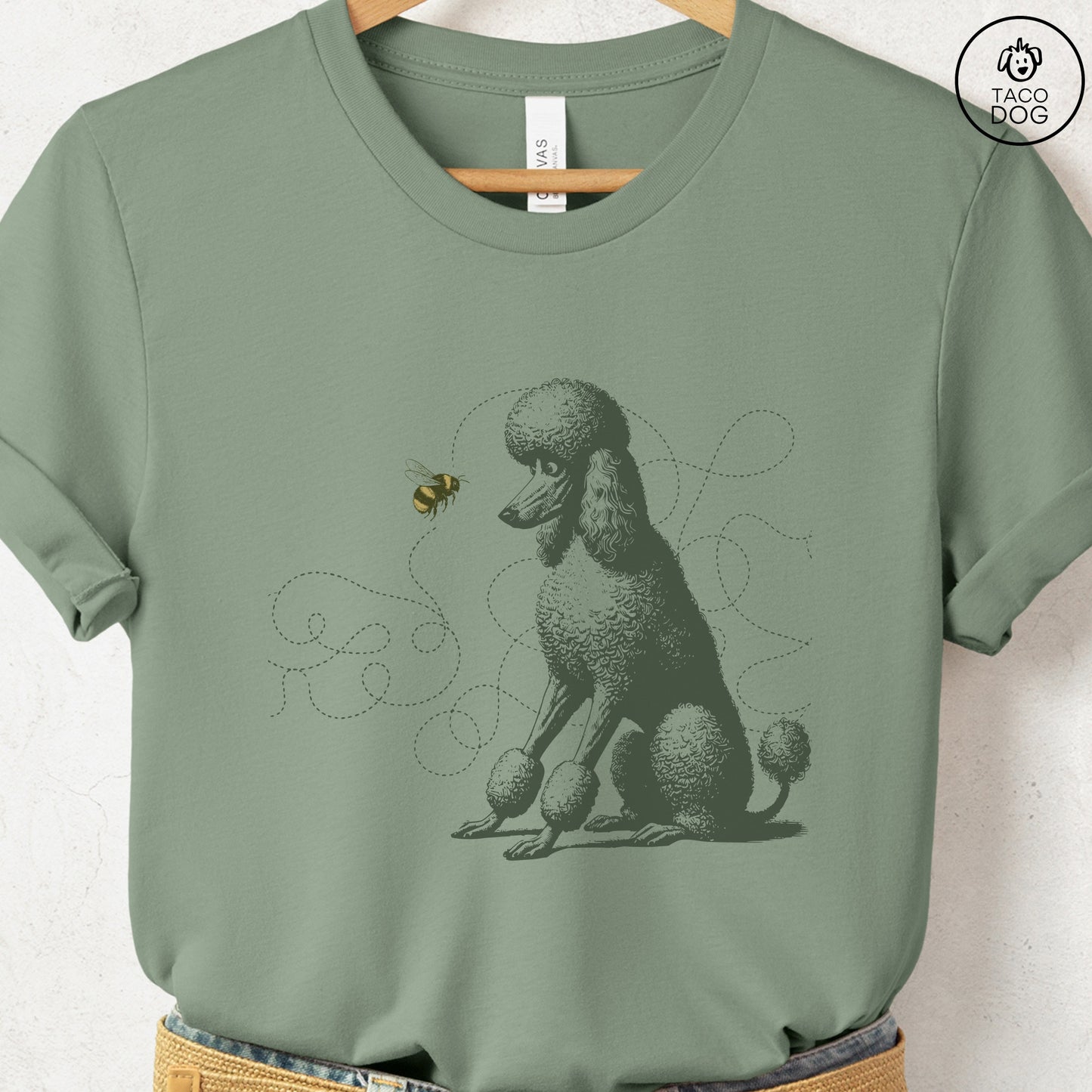 Poodle Bumble Bee T-Shirt