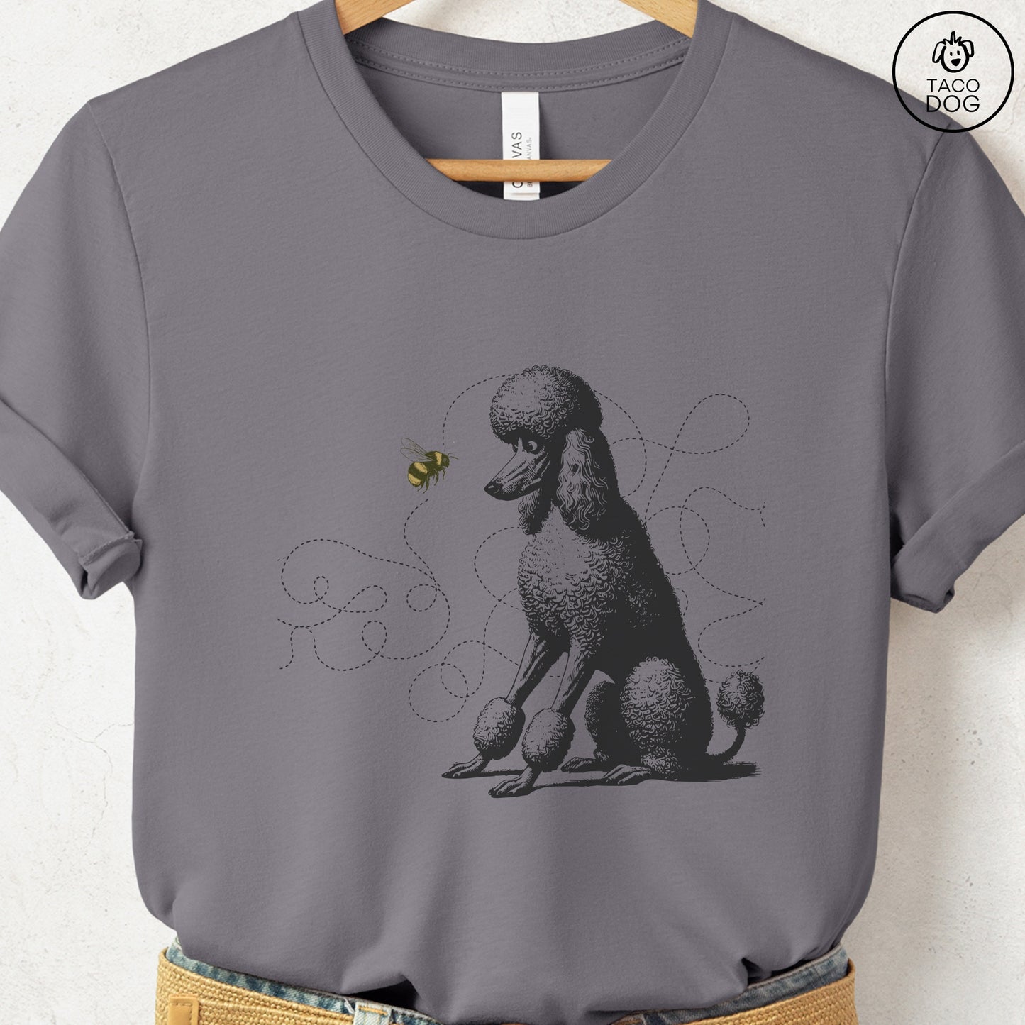 Poodle Bumble Bee T-Shirt