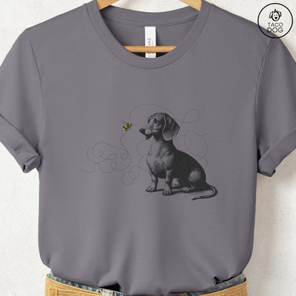 Dachshund Weenie Bumble Bee T-Shirt