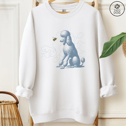 Poodle Bumble Bee Sweatshirt