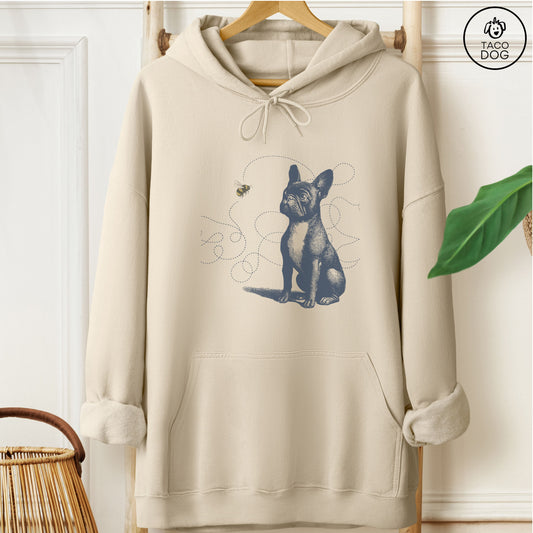 French Bulldog Frenchie Bumble Bee Hoodie