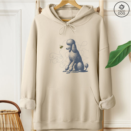 Poodle Bumble Bee Hoodie