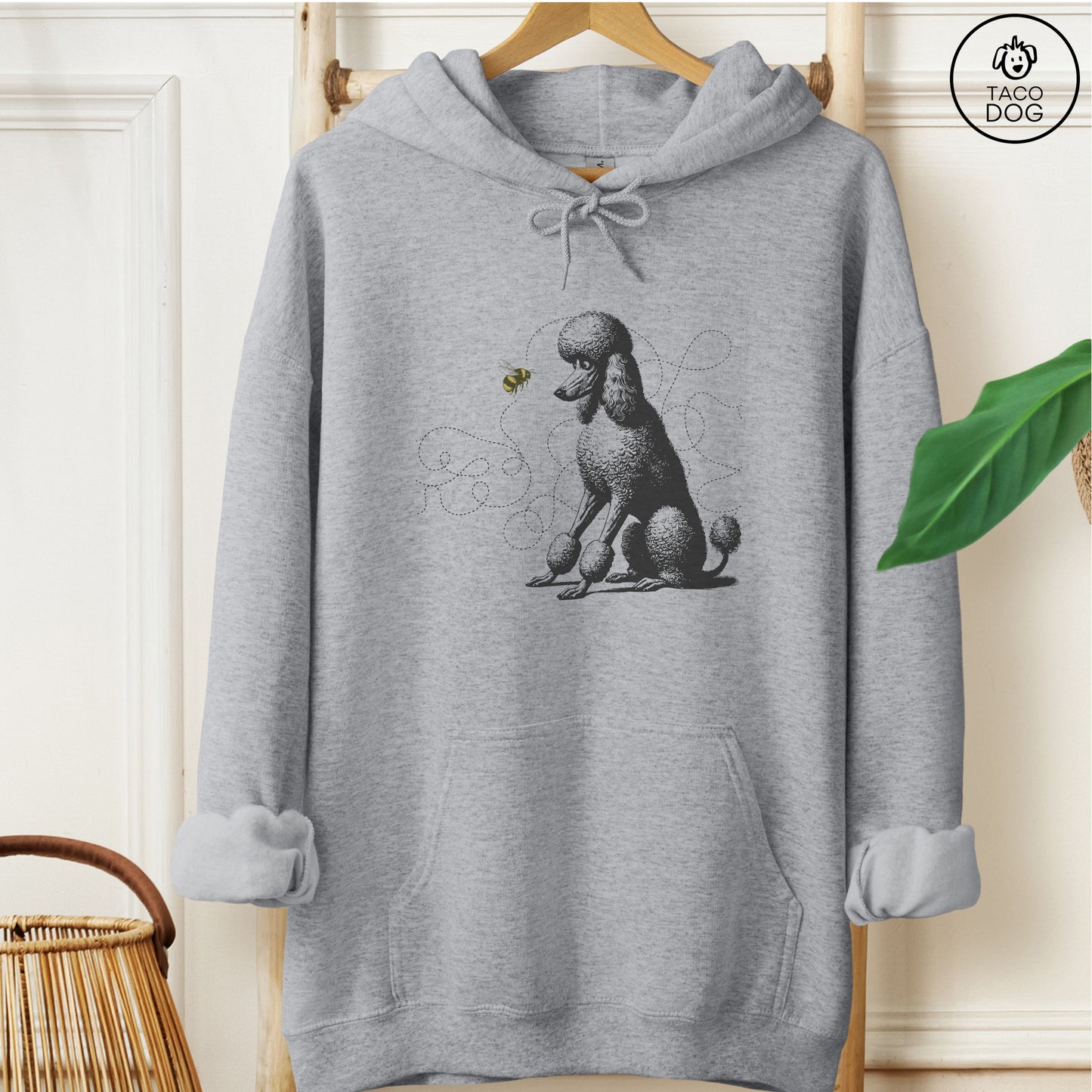 Poodle Bumble Bee Hoodie