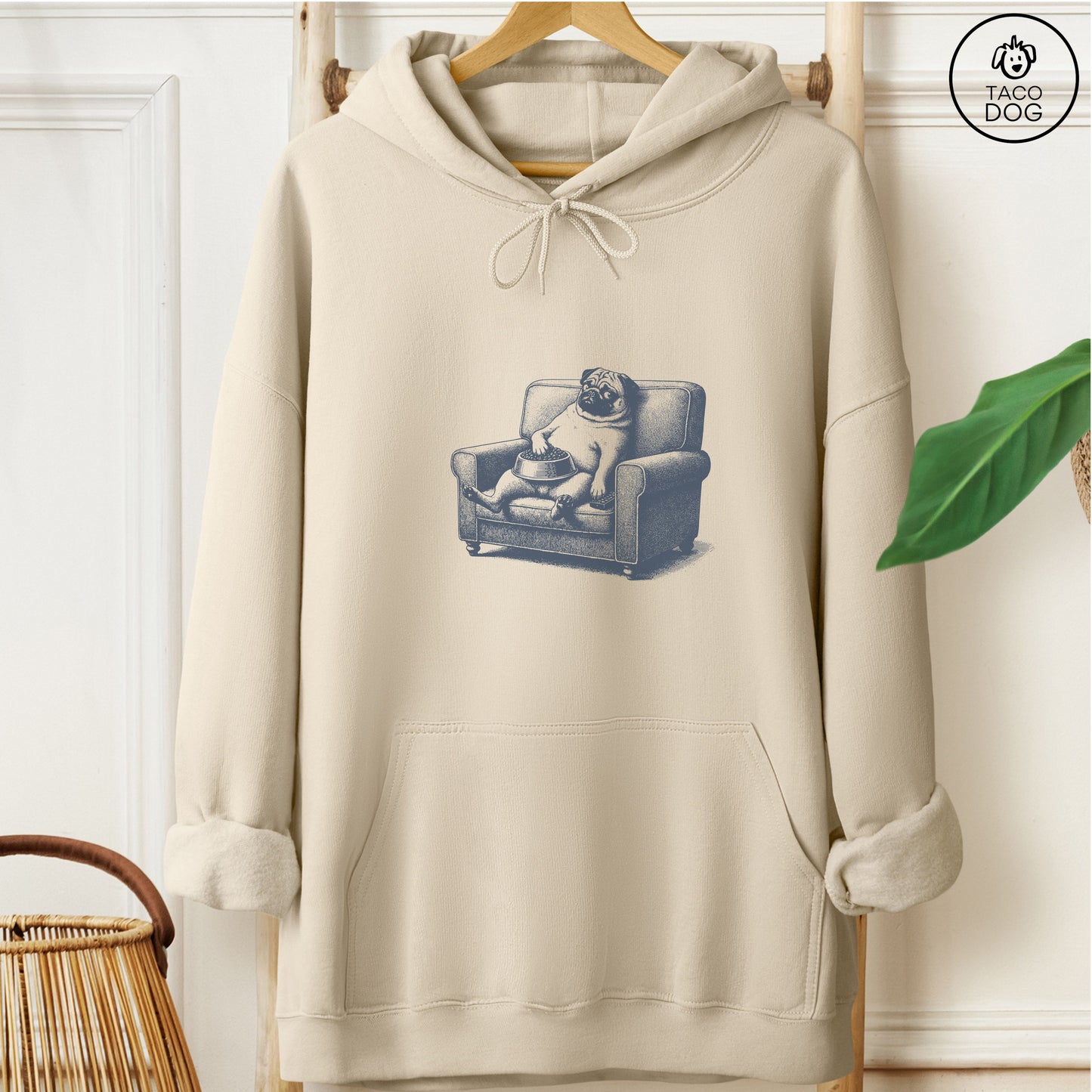Pug Just One Episode Hoodie
