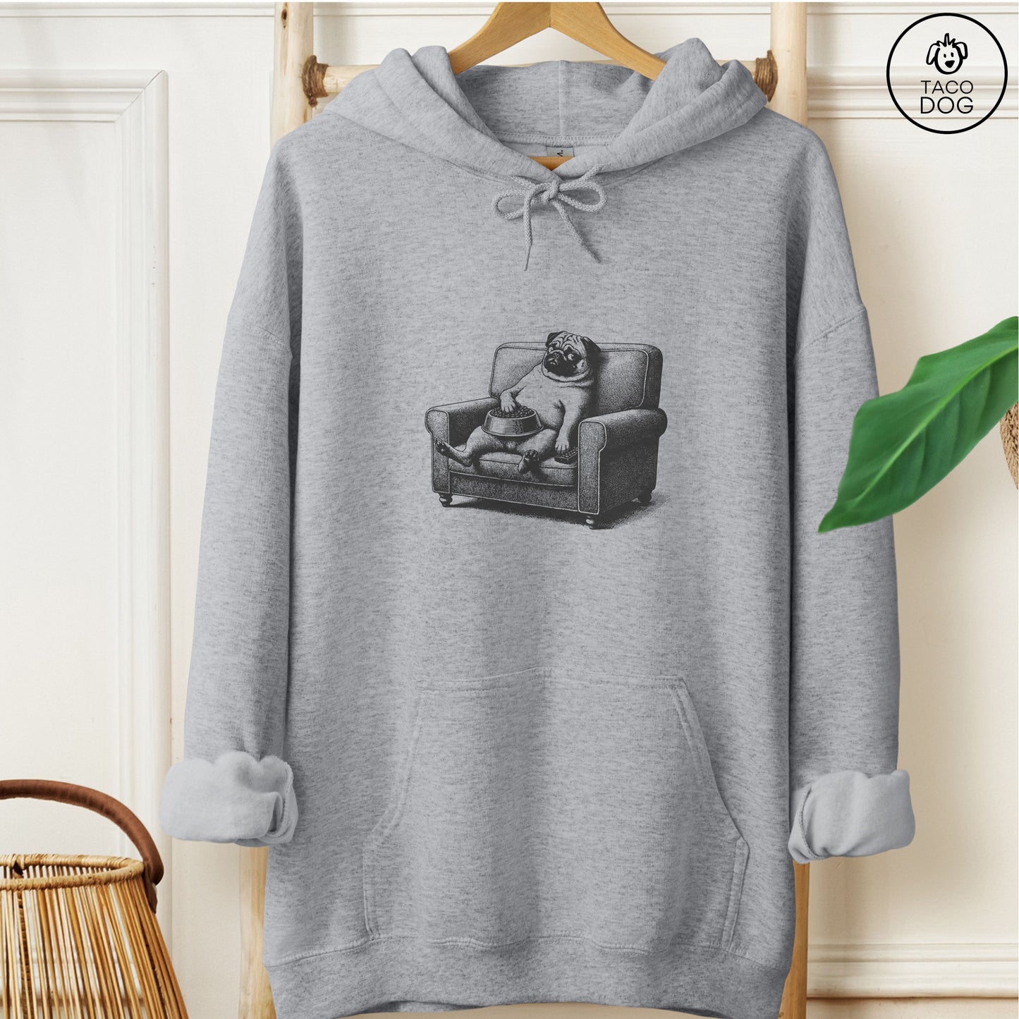 Pug Just One Episode Hoodie