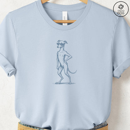 Italian Greyhound Whippet Iggy Vintage Sunglasses TShirt