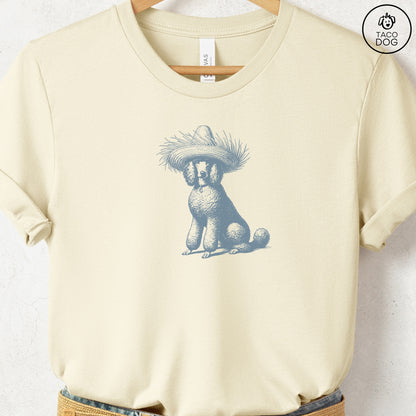 Poodle Pava Jibaro Hat T-Shirt