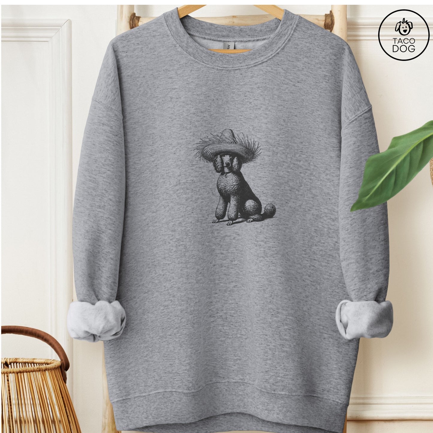 Poodle Pava Jibaro Boricua Hat Sweatshirt