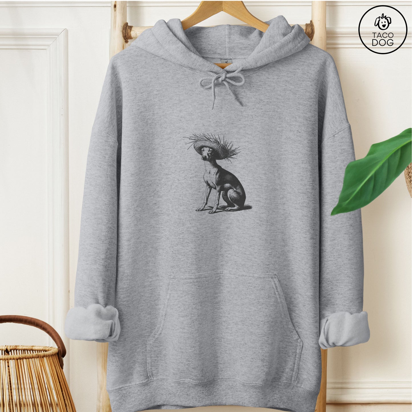 Italian Greyhound Whippet Iggy Pava Jibaro Boricua Hat Hoodie
