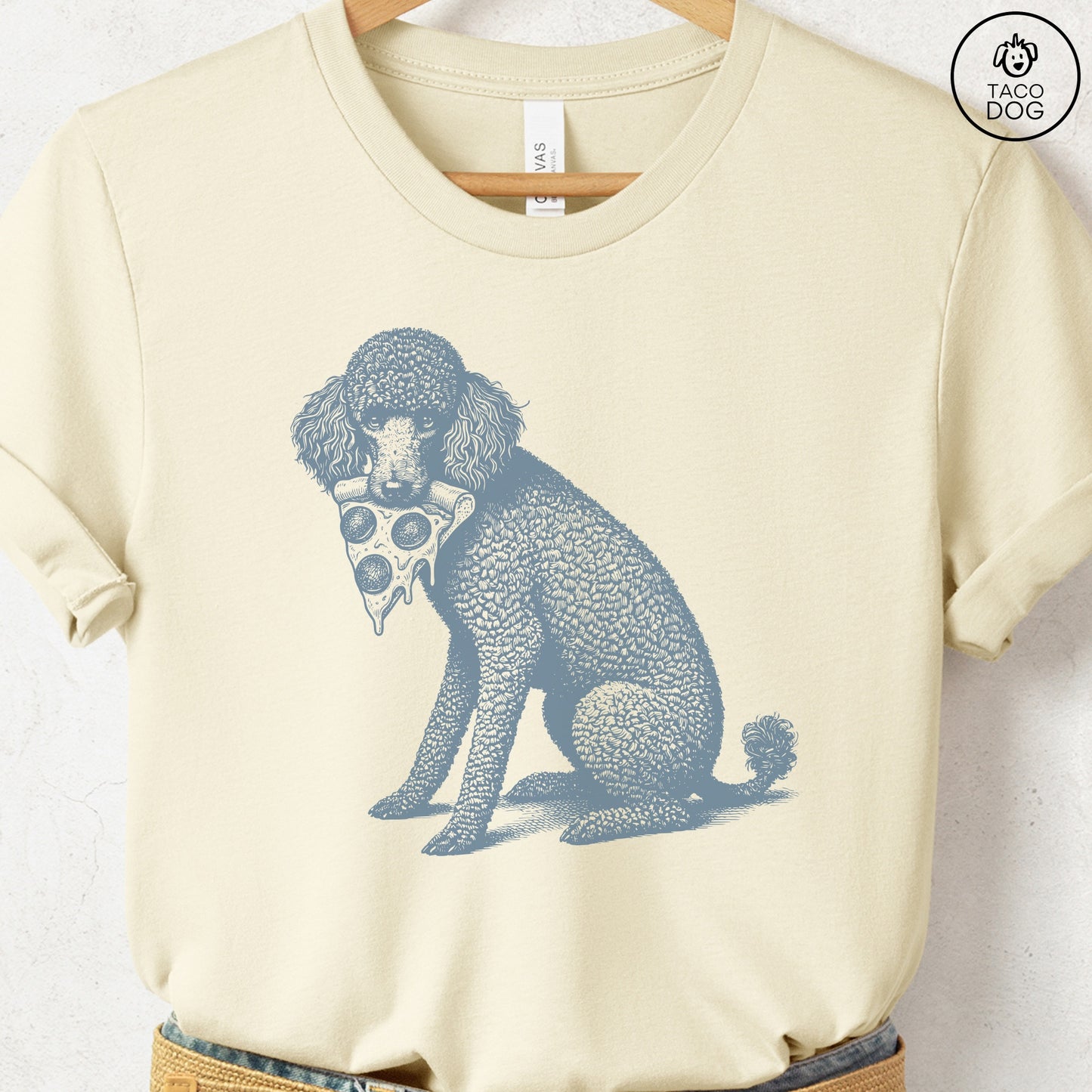 Poodle Pizza TShirt