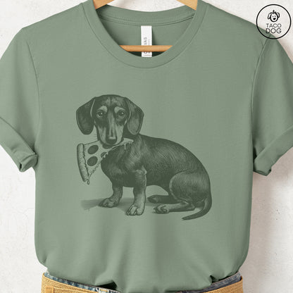 Dachshund Weenie Pizza TShirt