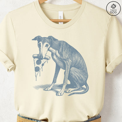Italian Greyhound Whippet Iggy Pizza TShirt
