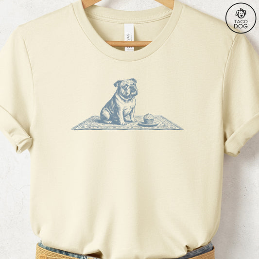 English Bulldog Cupcake TShirt