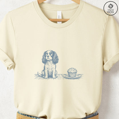 Cavalier King Charles Spaniel Cupcake TShirt