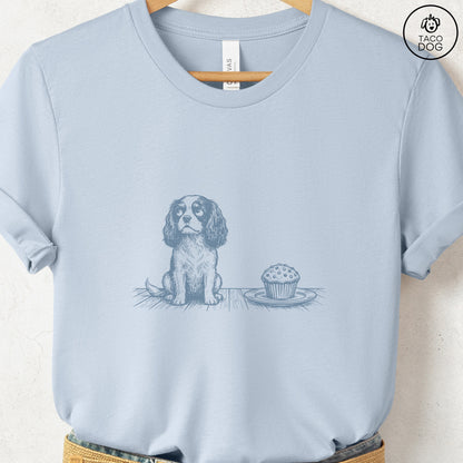 Cavalier King Charles Spaniel Cupcake TShirt