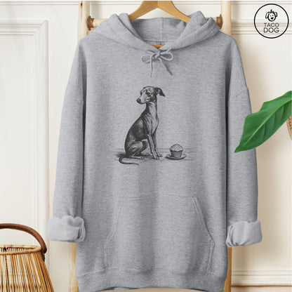 Italian Greyhound Whippet Iggy Cupcake Hoodie