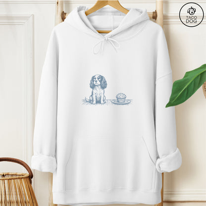 Cavalier King Charles Spaniel Cupcake Hoodie