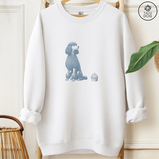 Poodle Cupcake Sweatshirt