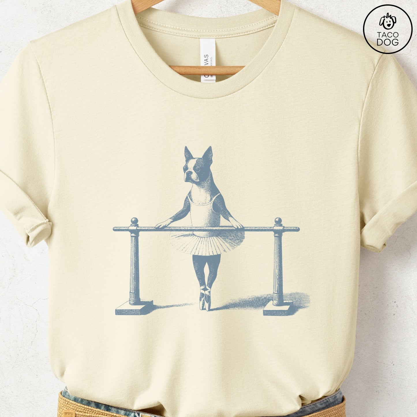 Boston Terrier Ballet T Shirt