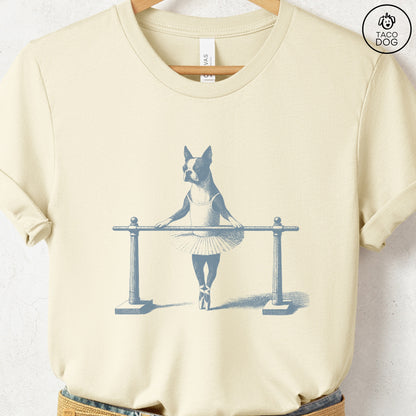 Boston Terrier Ballet T Shirt