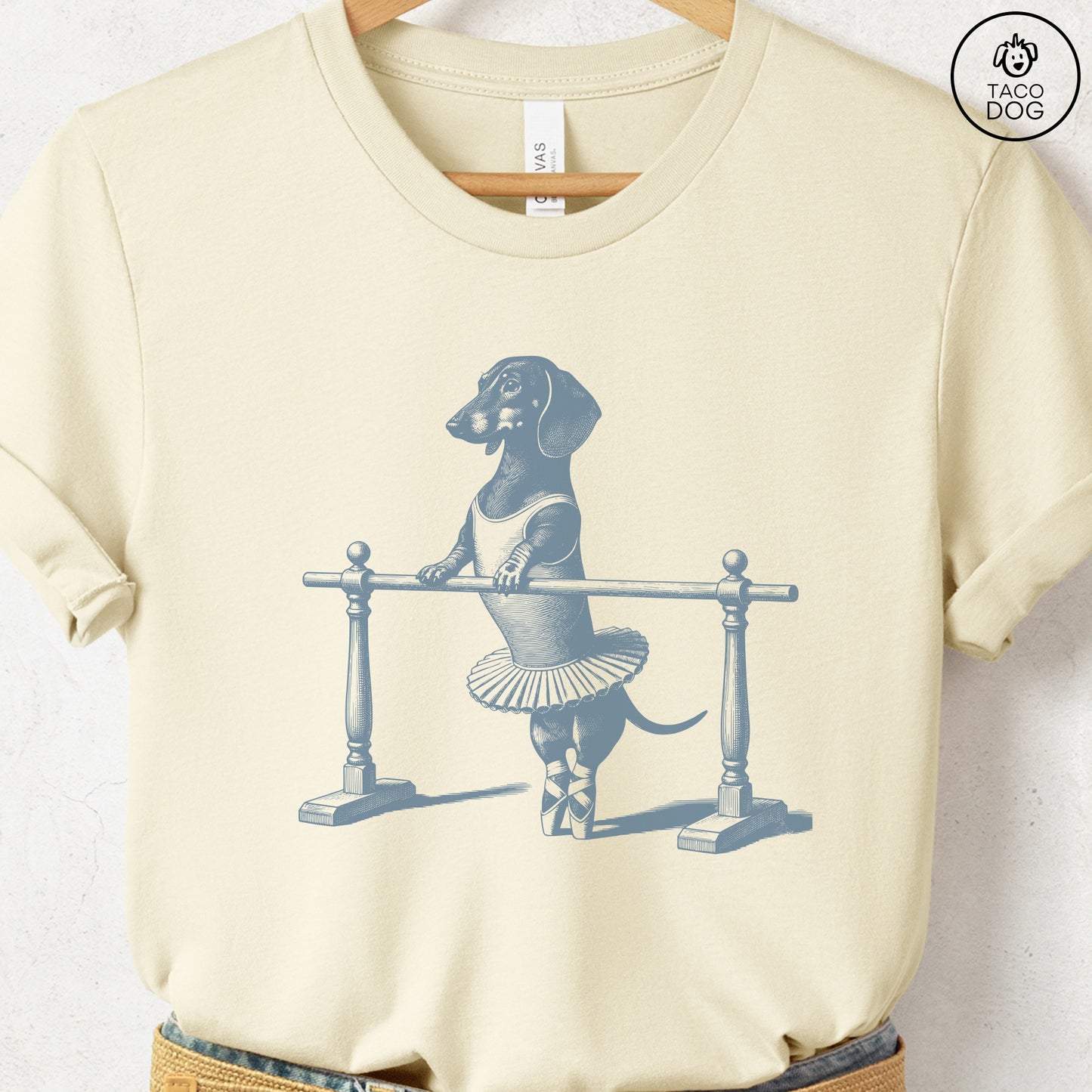 Dachshund Weenie Ballet T Shirt