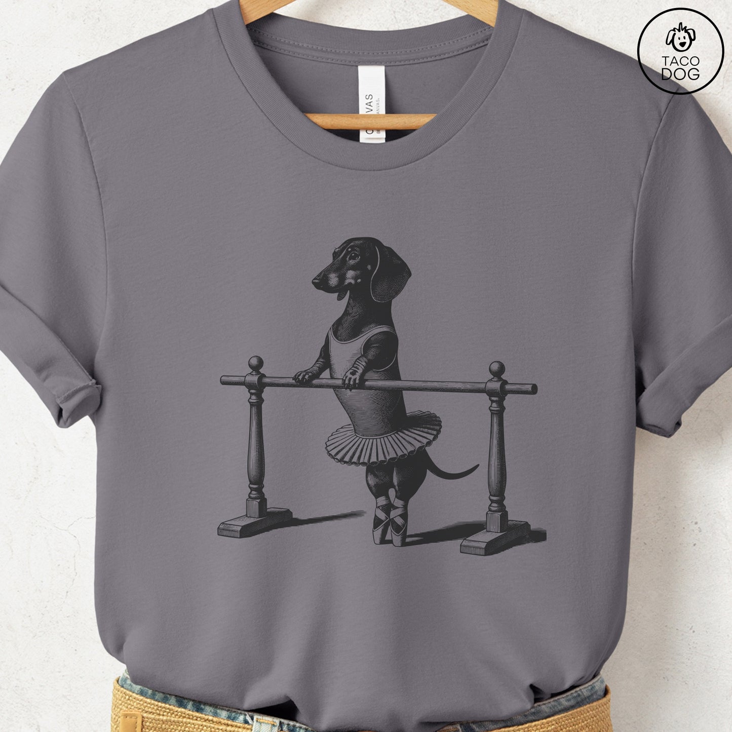Dachshund Weenie Ballet T Shirt