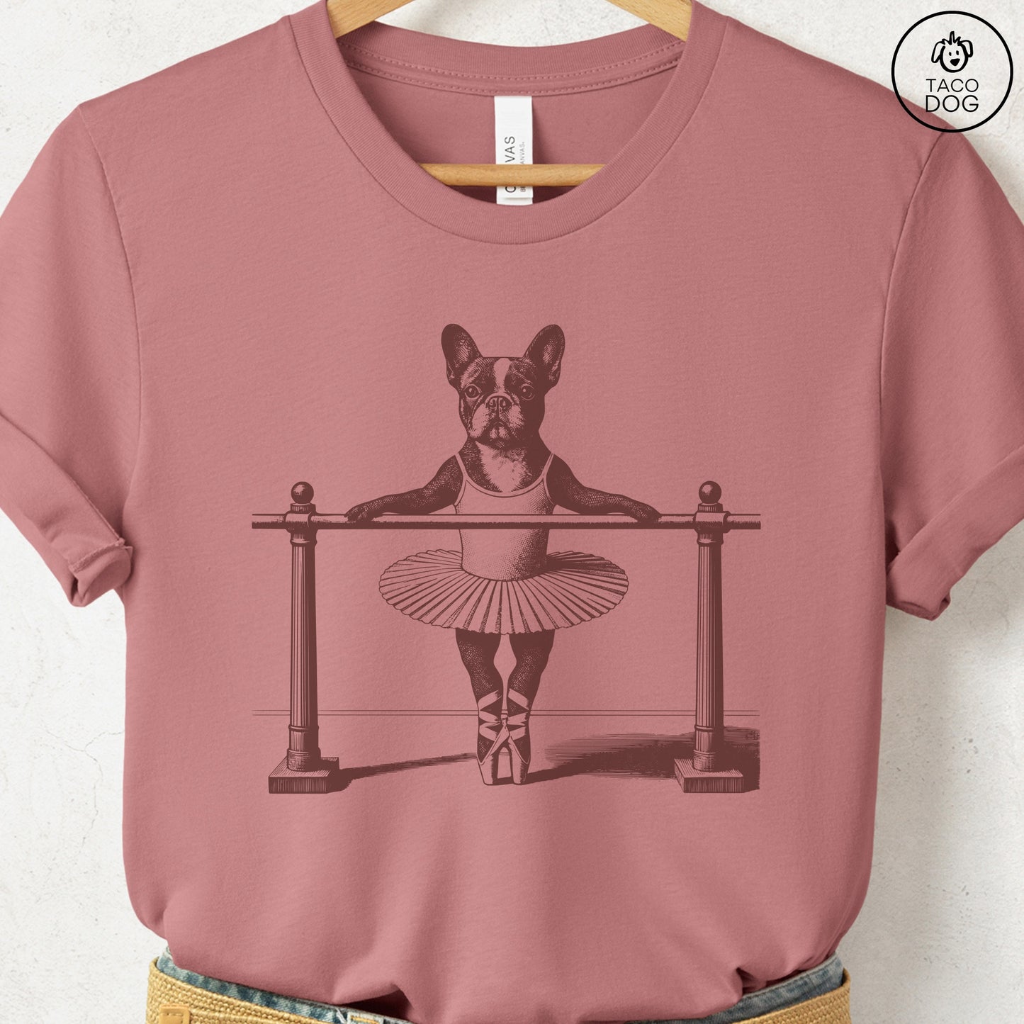 French Bulldog Frenchie Ballet T Shirt