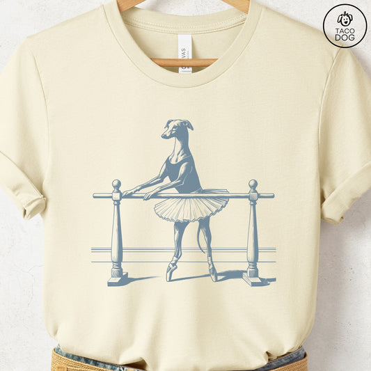 Italian Greyhound Whippet Iggy Ballet T Shirt