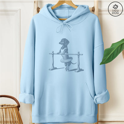 Dachshund Weenie Ballet Hoodie