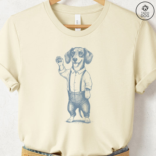Dachshund Weenie Hey There T Shirt