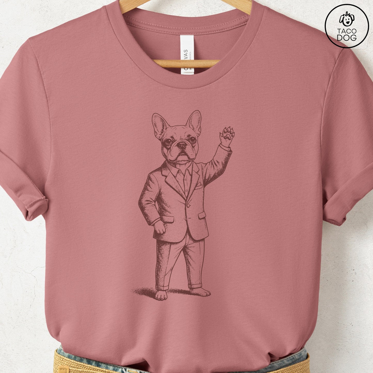 French Bulldog Frenchie Hey There T Shirt