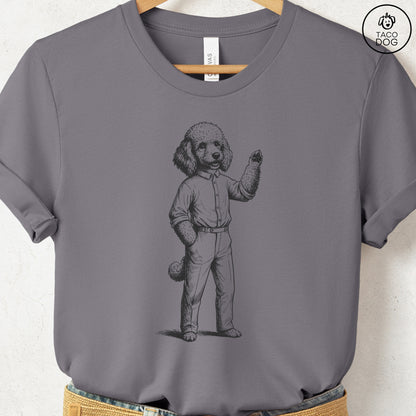 Poodle Hey There T Shirt Storm Taco-Dog