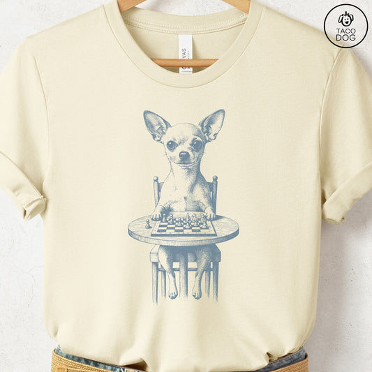 Chihuahua Chess Master T-Shirt