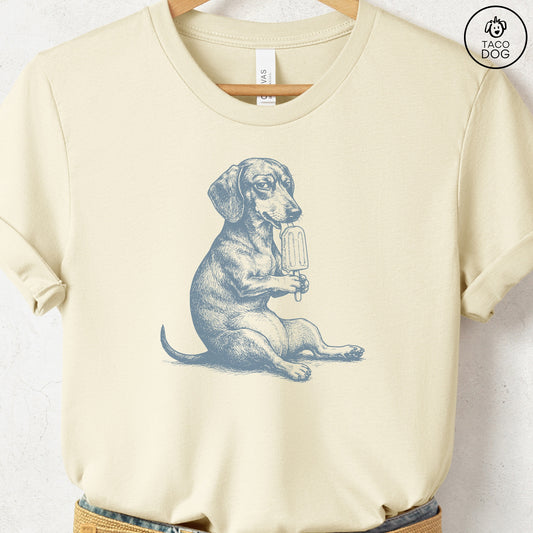 Dachshund Weenie Popsicle T-Shirt
