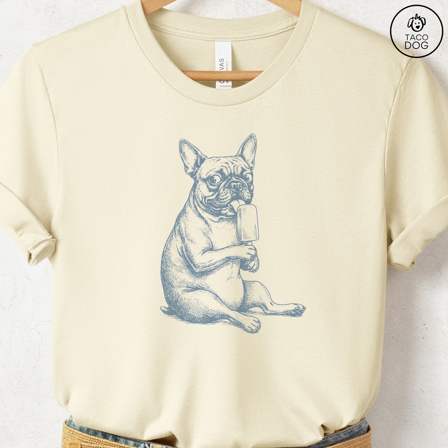 French Bulldog Frenchie Popsicle T-Shirt