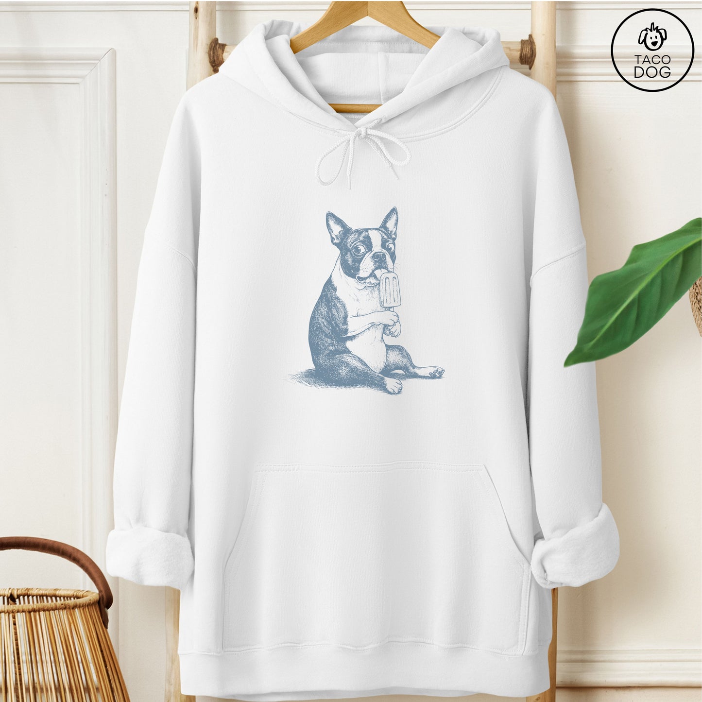 Boston Terrier Popsicle Hoodie