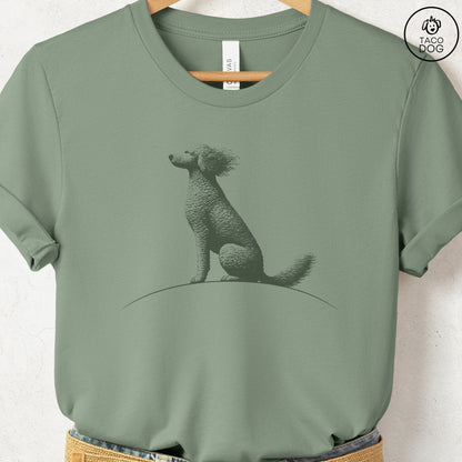 Doodle Tail Wind T-Shirt Sage Taco-Dog