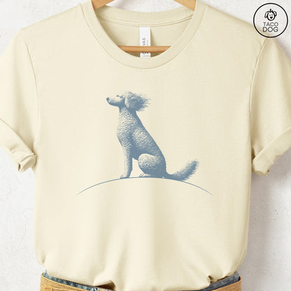 Doodle Tail Wind T-Shirt Natural Taco-Dog